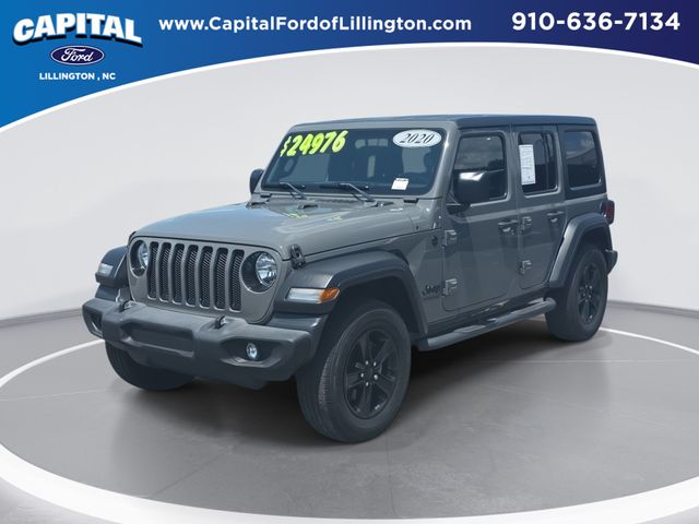 Sting-Gray Clearcoat 2020 Jeep Wrangler SUV / Crossover  8-Speed Automatic