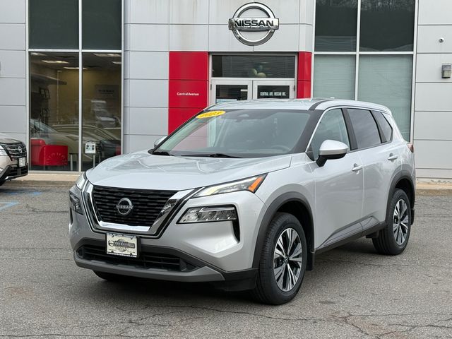 Brilliant Silver Metallic 2023 Nissan Rogue SUV / Crossover All-Wheel Drive Continuously Variable Transmission