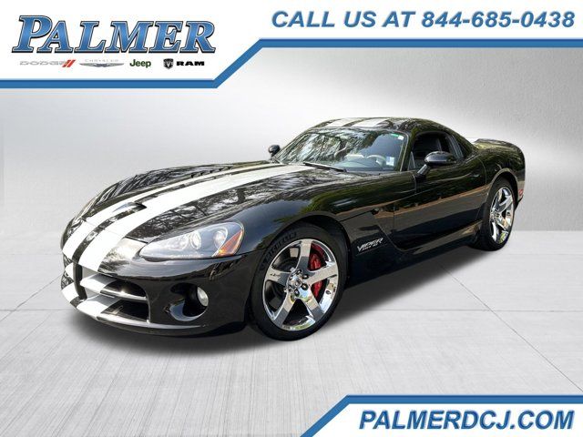 Viper Black 2006 Dodge Viper Coupe Rear-Wheel Drive 6-Speed Manual