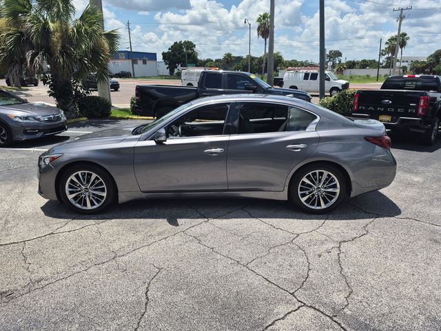 Used 2022 INFINITI Q50 LUXE 4D Sedan