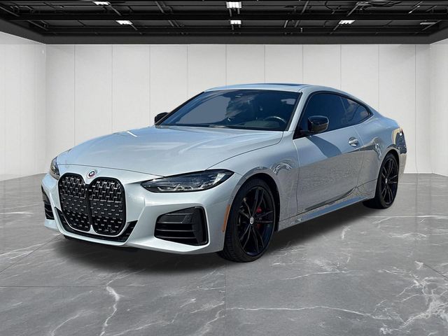 Brooklyn Gray Metallic 2023 BMW 4 Series M440i Coupe RWD Coupe Rear-Wheel Drive 8-Speed Automatic