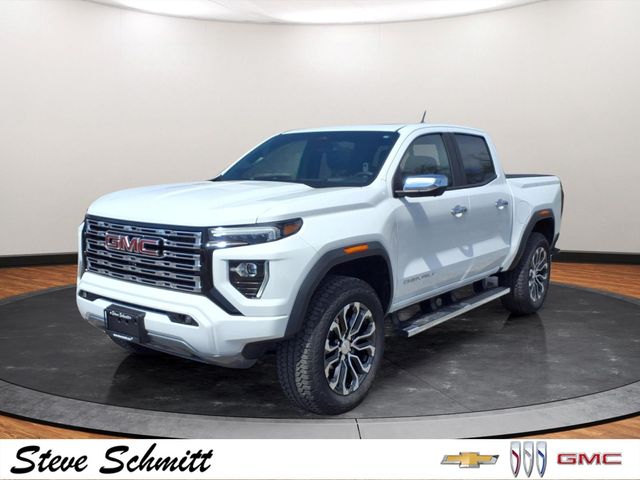 Summit White 2025 GMC Canyon Denali Crew Cab 4WD Pickup Truck Four-Wheel Drive 8-Speed Automatic