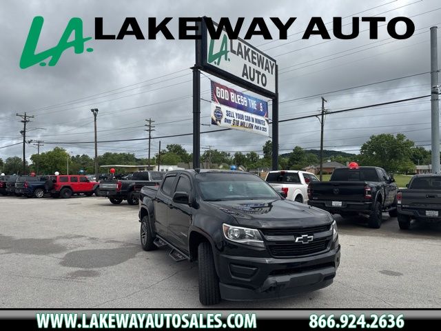 Black 2020 Chevrolet Colorado Work Truck Crew Cab 4WD Pickup Truck Four-Wheel Drive 8-Speed Automatic