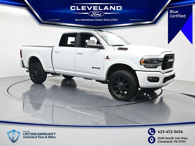 Bright White Clearcoat 2022 RAM 2500 Pickup Truck Four-Wheel Drive 6-Speed Automatic