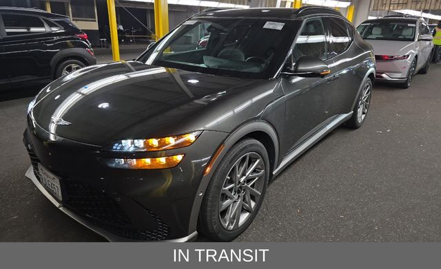 Gray 2024 Genesis GV60 Advanced AWD SUV / Crossover All-Wheel Drive 1-Speed Automatic