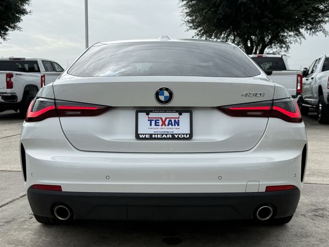 2024 BMW 4 Series 430i Gran Coupe White at Community Honda