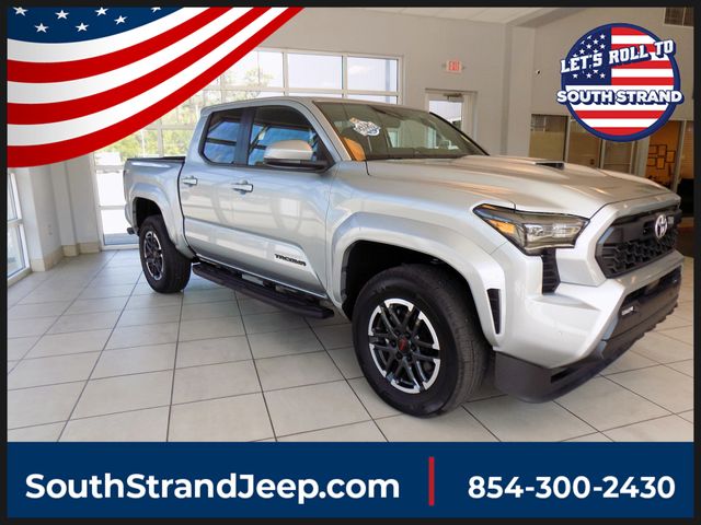 Celestial Silver Metallic 2024 Toyota Tacoma Pickup Truck 4X2 8-Speed Automatic