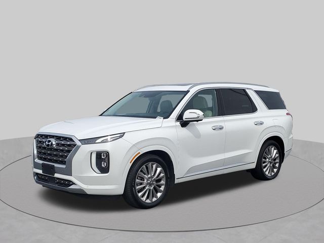 Hyper White 2020 Hyundai Palisade SUV / Crossover All-Wheel Drive 8-Speed Automatic