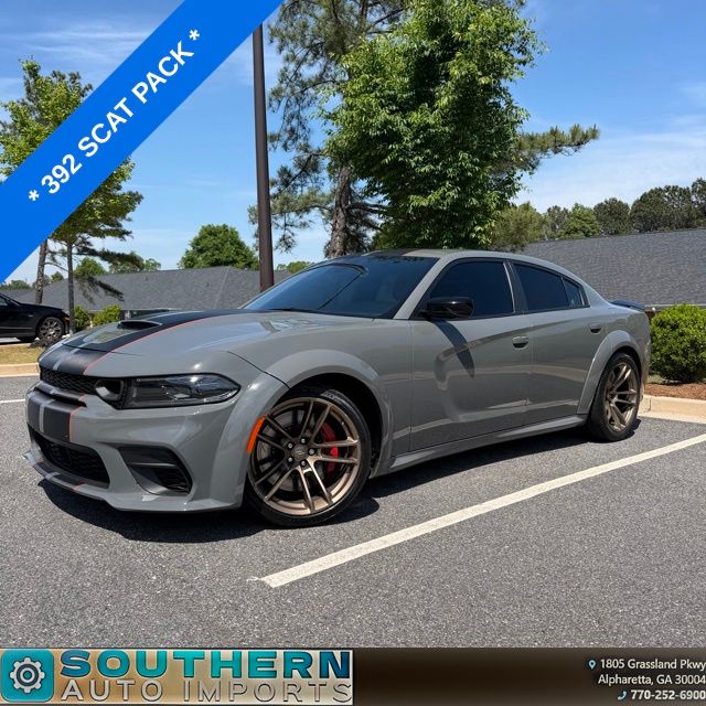 Destroyer Gray Clearcoat 2023 Dodge Charger Scat Pack RWD Sedan Rear-Wheel Drive 8-Speed Automatic