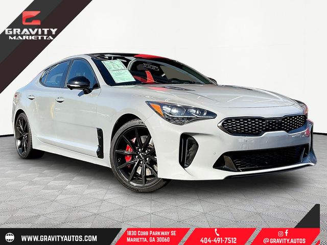 Ceramic Silver 2022 Kia Stinger Sedan Rear-Wheel Drive 8-Speed Automatic