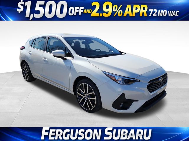 Crystal White Pearl 2026 Subaru Impreza Sport AWD Wagon All-Wheel Drive Continuously Variable Transmission