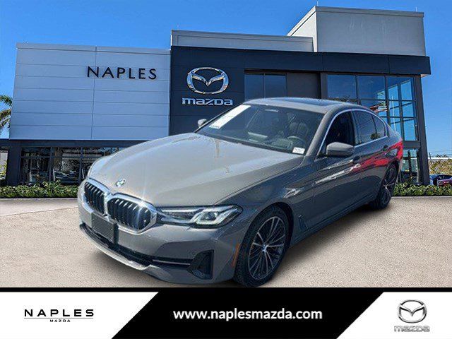 Used Amber 2022 BMW 5 Series 530i xDrive for Sale in Naples, FL