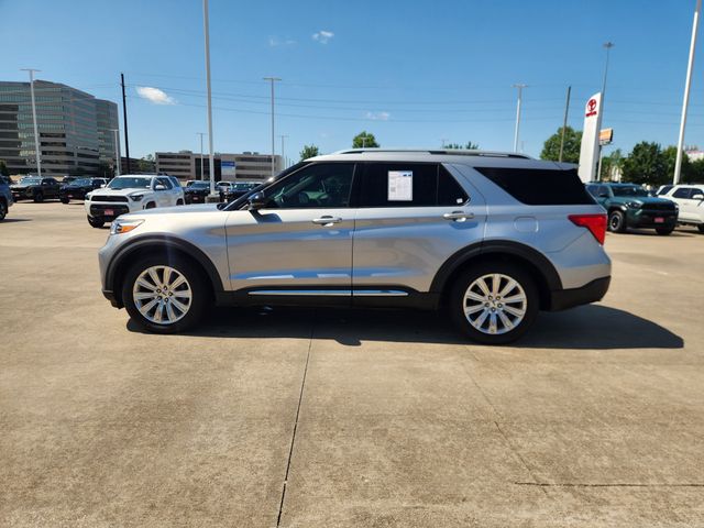 2020 Ford Explorer Limited Silver at Shottenkirk Kia Fort Bend