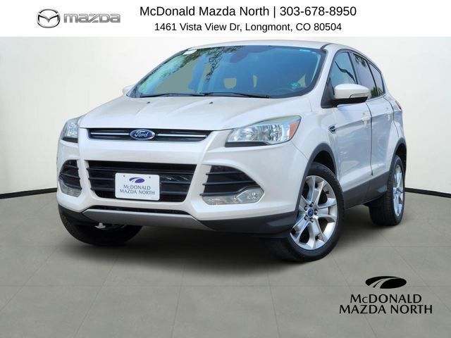 White Platinum Metallic Tri-Coat 2013 Ford Escape SUV / Crossover All-Wheel Drive 6-Speed Automatic