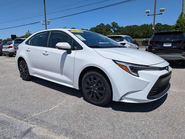 Ice 2025 Toyota Corolla Hybrid LE FWD Sedan Front-Wheel Drive Continuously Variable Transmission