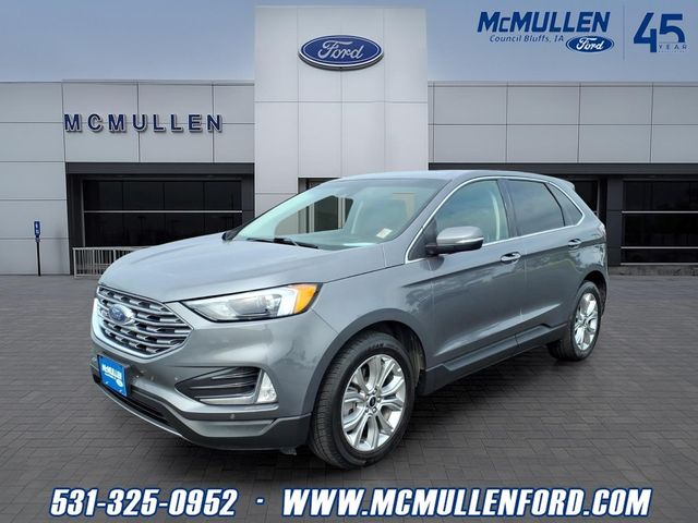 Carbonized Gray Metallic 2024 Ford Edge SUV / Crossover All-Wheel Drive 8-Speed Automatic
