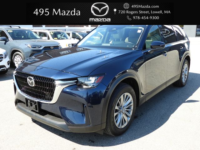 Deep Crystal Blue Mica 2024 Mazda CX-90 3.3 Turbo Preferred AWD SUV / Crossover All-Wheel Drive 8-Speed Automatic