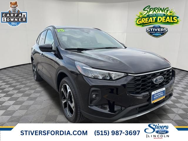 Agate Black Metallic 2025 Ford Escape ST-Line Select AWD SUV / Crossover All-Wheel Drive 8-Speed Automatic