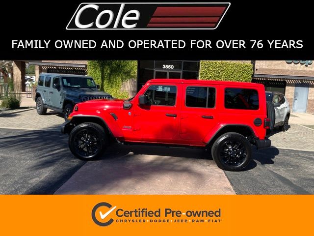 Firecracker Red Clearcoat 2025 Jeep Wrangler 4xe SUV / Crossover Four-Wheel Drive 8-Speed Automatic