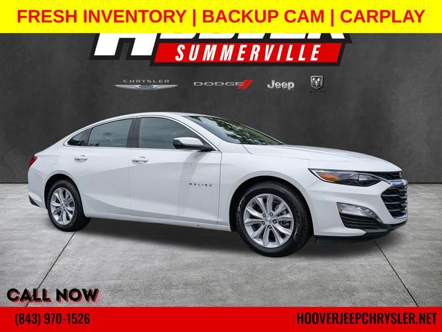 Summit White 2025 Chevrolet Malibu Sedan Front-Wheel Drive Continuously Variable Transmission