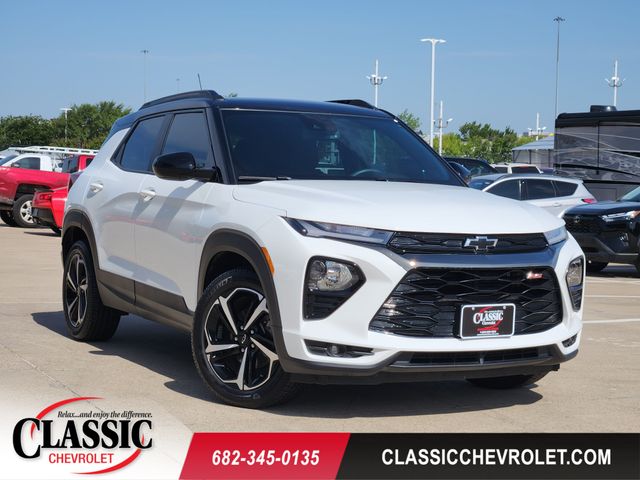 Summit White 2023 Chevrolet Trailblazer SUV / Crossover Front-Wheel Drive Continuously Variable Transmission