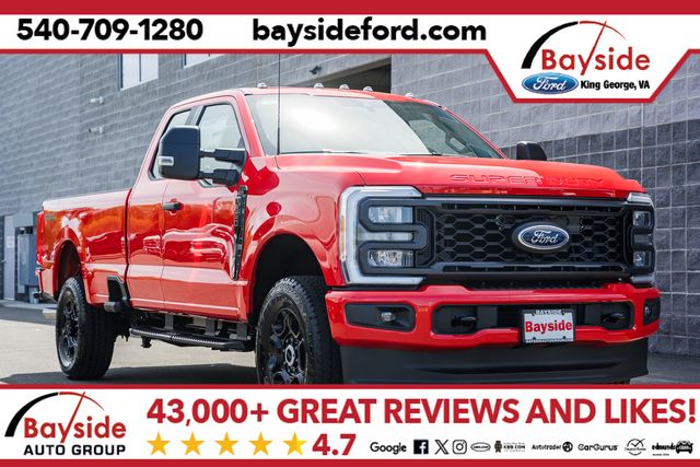 Race Red 2026 Ford F-250 Super Duty Pickup Truck Four-Wheel Drive Automatic