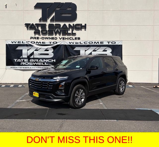 Black Metallic 2025 Chevrolet Equinox SUV / Crossover Four-Wheel Drive 8-Speed Automatic
