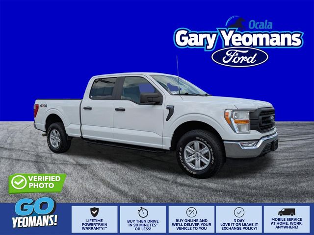 Oxford White 2022 Ford F-150 Pickup Truck Four-Wheel Drive Automatic