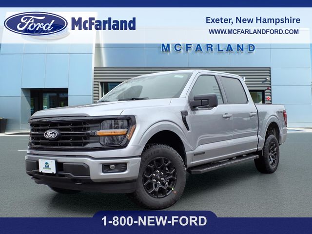 Iconic Silver Metallic 2026 Ford F-150 XLT SuperCrew 4WD Pickup Truck Four-Wheel Drive Automatic