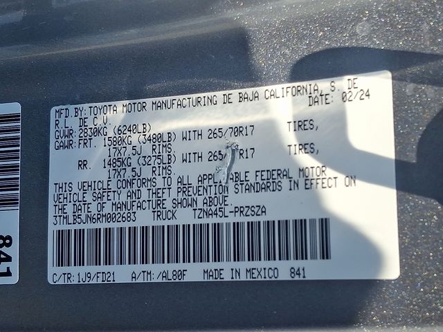 Used 2024 Toyota Tacoma Truck