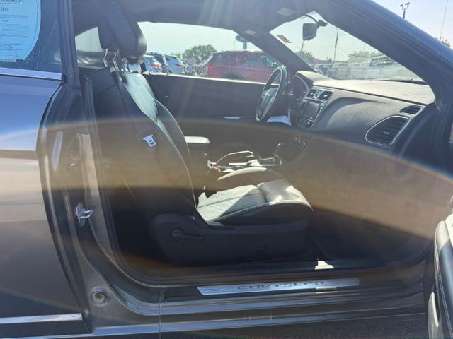 2013 Tungsten Metallic Clearcoat Chrysler 200 Limited FWD Convertible