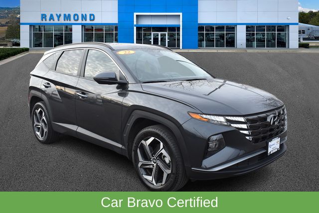 Gray 2022 Hyundai Tucson SEL AWD SUV / Crossover All-Wheel Drive 8-Speed Automatic