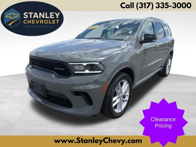 Gray Clearcoat 2025 Dodge Durango SUV / Crossover All-Wheel Drive 8-Speed Automatic