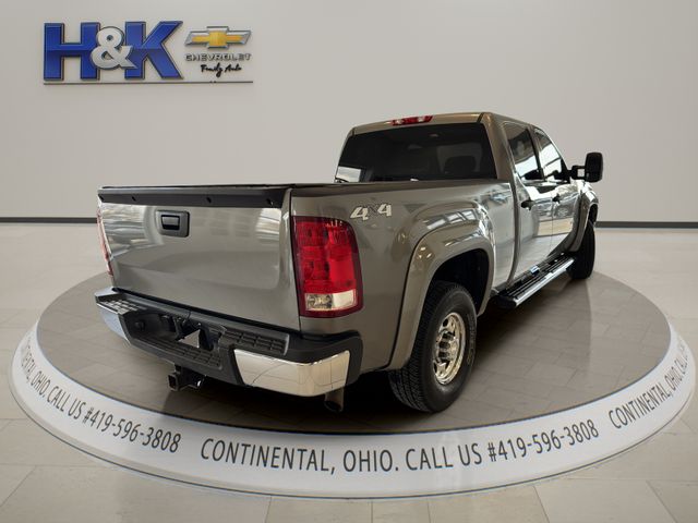 Steel Gray Metallic 2008 GMC Sierra 2500HD SLE2 Crew Cab 4WD Pickup Truck Four-Wheel Drive 6-Speed Automatic Overdrive