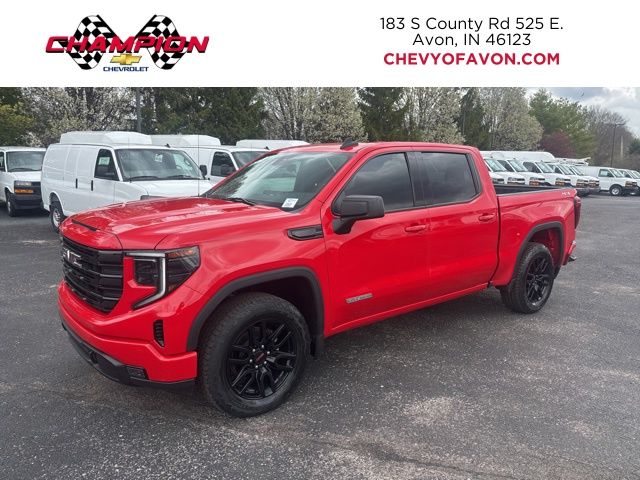 Cardinal Red 2024 GMC Sierra 1500 Elevation Standard Crew Cab 4WD Pickup Truck Four-Wheel Drive 8-Speed Automatic