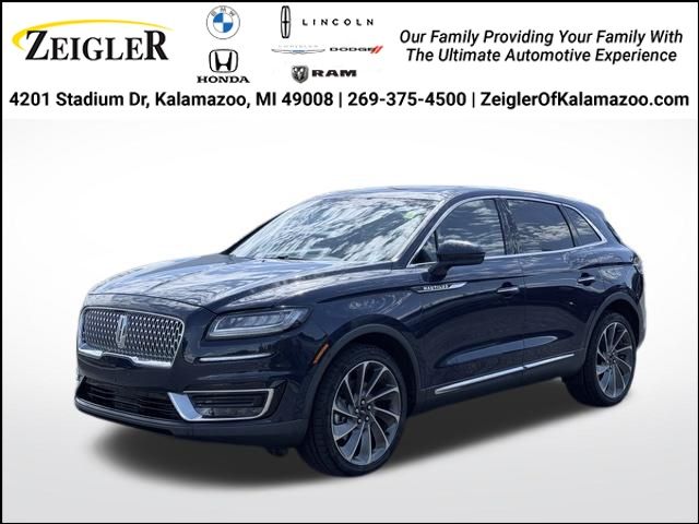 Blue 2019 Lincoln Nautilus SUV / Crossover All-Wheel Drive 8-Speed Automatic