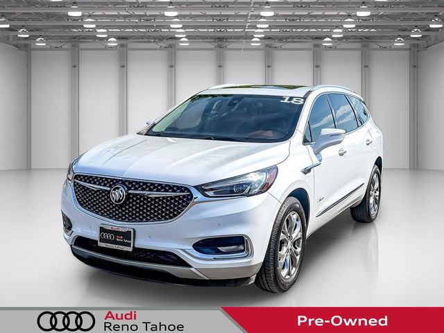 White Frost Tricoat 2018 Buick Enclave SUV / Crossover Four-Wheel Drive 9-Speed Automatic