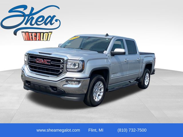 Quicksilver Metallic 2018 GMC Sierra 1500 Pickup Truck Four-Wheel Drive 6-Speed Automatic Overdrive