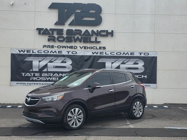 Black Cherry Metallic 2018 Buick Encore Preferred FWD SUV / Crossover Front-Wheel Drive 6-Speed Automatic Overdrive