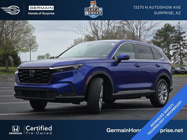 sparkle silver metallic 2023 Honda CR-V EX-L AWD SUV / Crossover All-Wheel Drive Continuously Variable Transmission