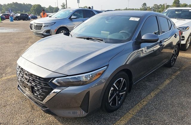 Gray (Gun Metallic) 2025 Nissan Sentra Sedan Front-Wheel Drive Continuously Variable Transmission