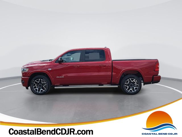 Molten Red Pearlcoat 2026 RAM 1500 Laramie Crew Cab 4WD Pickup Truck Four-Wheel Drive 8-Speed Automatic