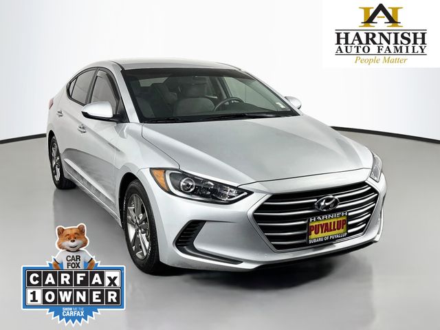 Symphony Silver 2017 Hyundai Elantra Sedan Front-Wheel Drive 6-Speed Automatic
