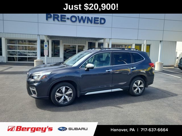 Dark Gray Metallic 2019 Subaru Forester 2.5i Touring AWD SUV / Crossover All-Wheel Drive Continuously Variable Transmission