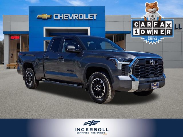 Magnetic Gray Metallic 2025 Toyota Tundra Pickup Truck Four-Wheel Drive Automatic