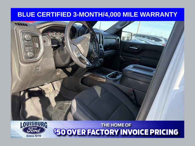 Summit White 2019 Chevrolet Silverado 1500 Pickup Truck Four-Wheel Drive 8-Speed Automatic
