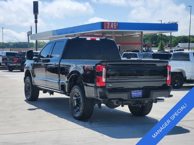 2025 Agate Black Metallic Ford Super Duty F-250 SRW Platinum 4X4 Truck