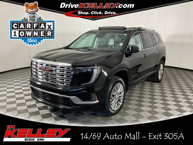 Black (Ebony Twilight Metallic) 2025 GMC Acadia SUV / Crossover Front-Wheel Drive 8-Speed Automatic