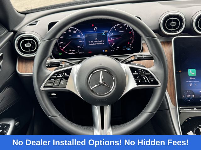 2025 Mercedes-Benz C-Class C 300 Black at DeMontrond Mazda
