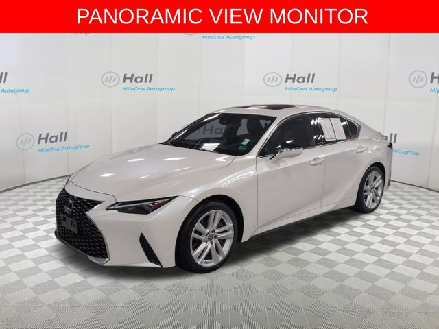 White Pearl 2021 Lexus IS 300 AWD Sedan All-Wheel Drive 6-Speed Automatic